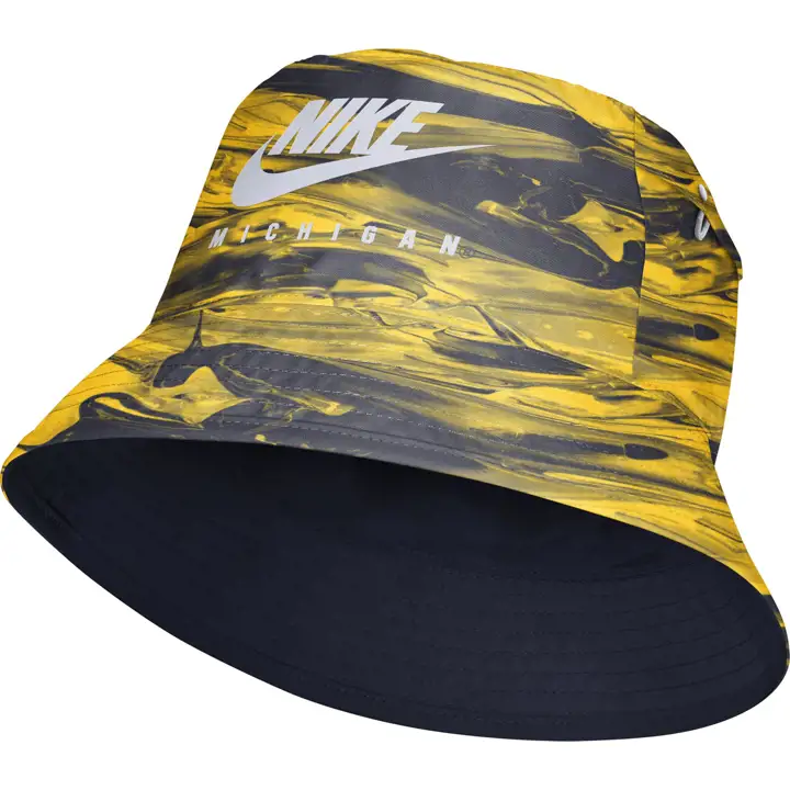 Michigan Wolverines NCAA NK Vacances de Printemps Seau BLEU MARINE