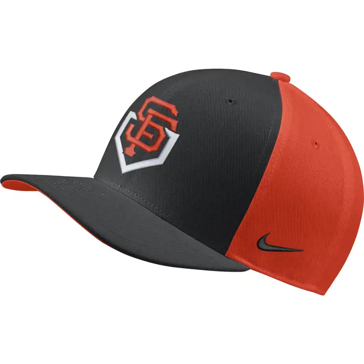 SAN FRANCISCO GIANTS MLB Plaque Adj CLC99 NOIR/ORANGE