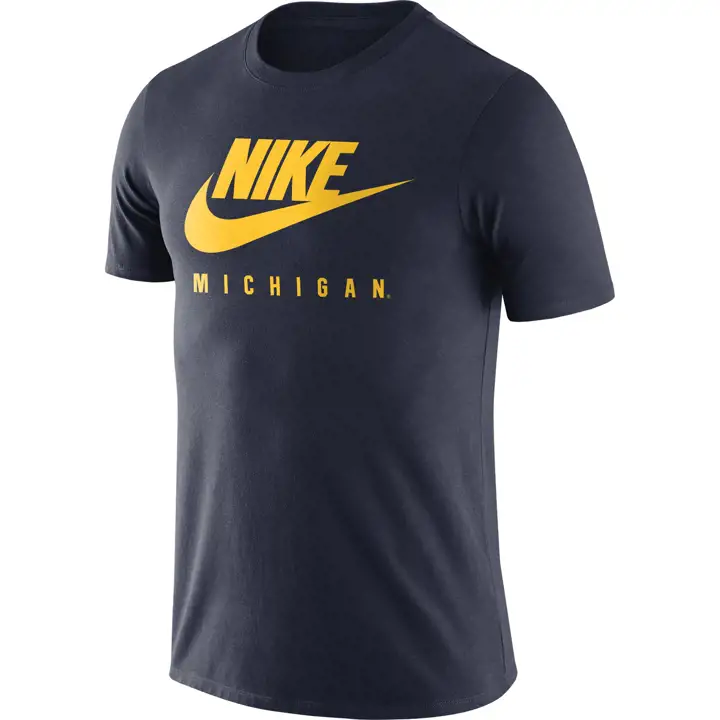 T-shirt Michigan Wolverines NCAA Essential Futura 21 NAVY