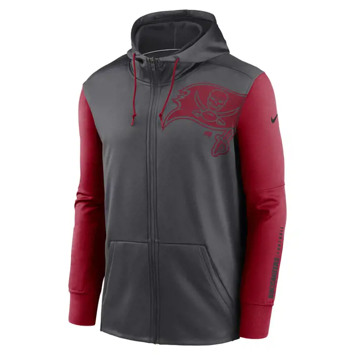 TAMPA BAY BUCCANEERS NFL Mascotte Veste entièrement zippée Therma Hood 20 ANTHR