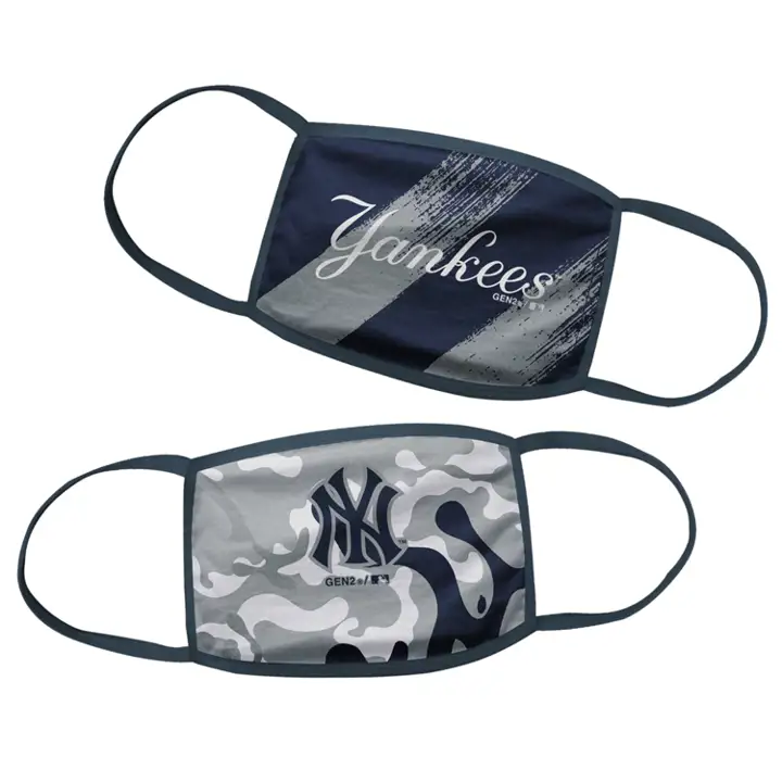 Masque de protection pour enfant New York Yankees (lot de 2)
