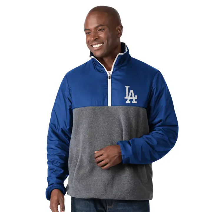 Pouf demi-zip avancé MLB Los Angeles Dodgers