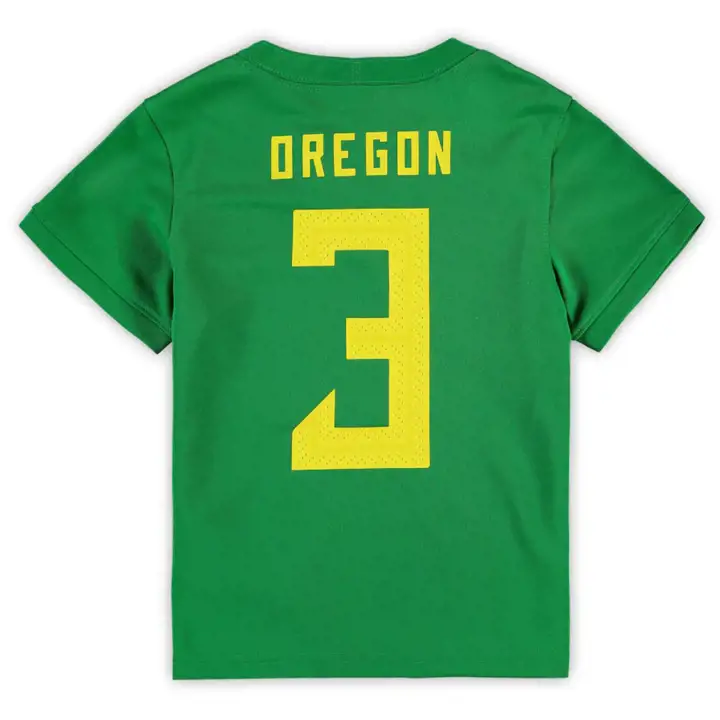 Maillot réplique Oregon Ducks NCAA Youth FB Game, 19, vert