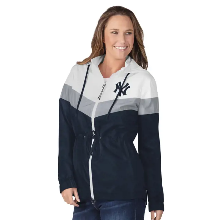 Veste de survêtement femme New York Yankees MLB Dolman 23 MARINE