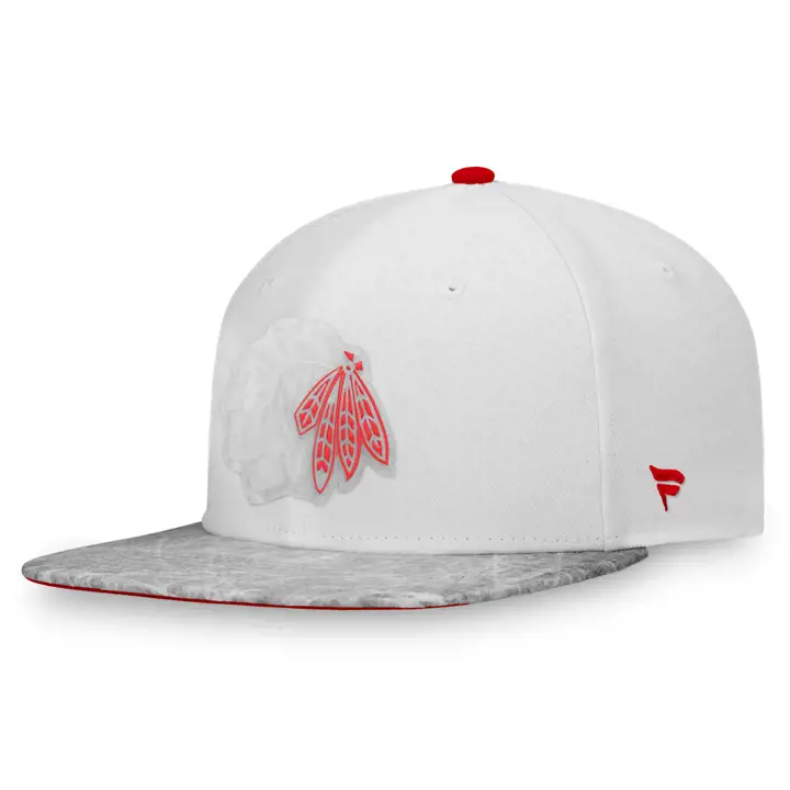 Casquette ajustable Chicago Blackhawks LNH (blanche)