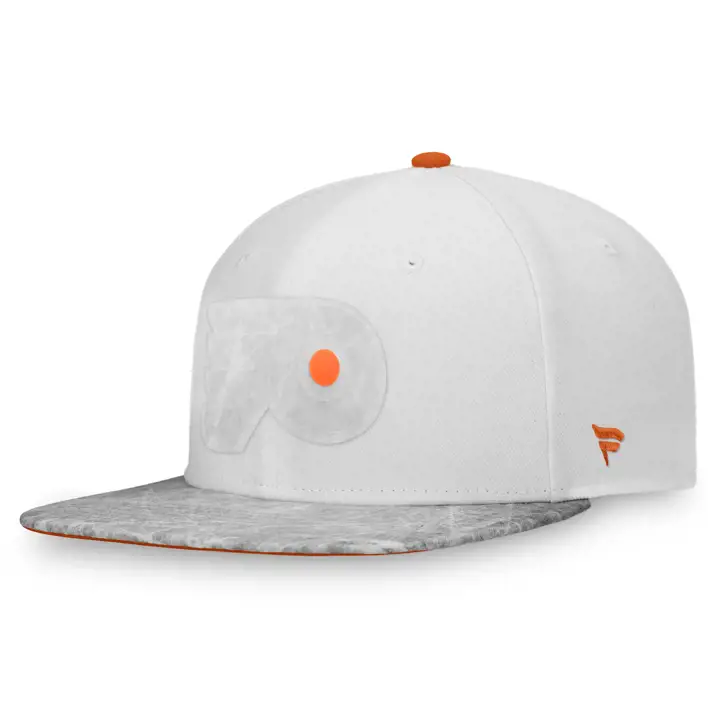 Casquette Snapback blanche des Flyers de Philadelphie LNH