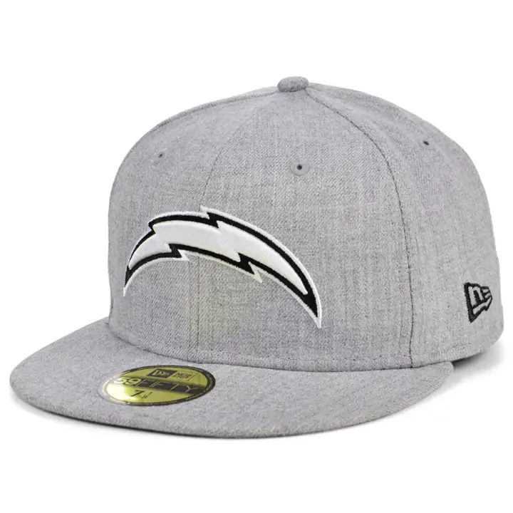 LAChargers NFL Chiné N/B 59Fifty G-Gris