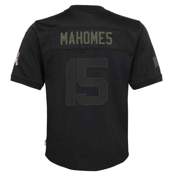 Maillot NFL Jeune Kansas City Chiefs STS 20 Mahomes noir
