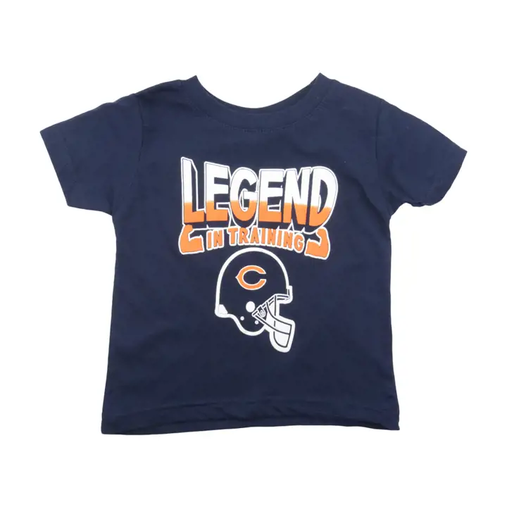 T-shirt Bébé NFL Legends Train des Chicago Bears, Marine 20