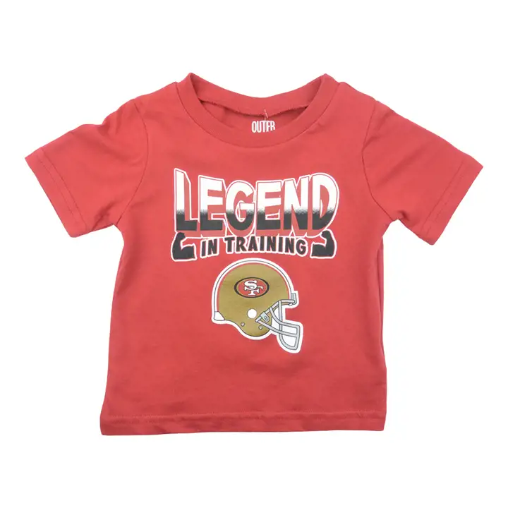 T-shirt San Francisco 49ers NFL Infant Legends Train 20 rouge