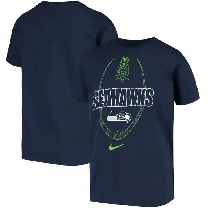 T-shirt Enfant NFL Seattle Seahawks Icône 20 Marine