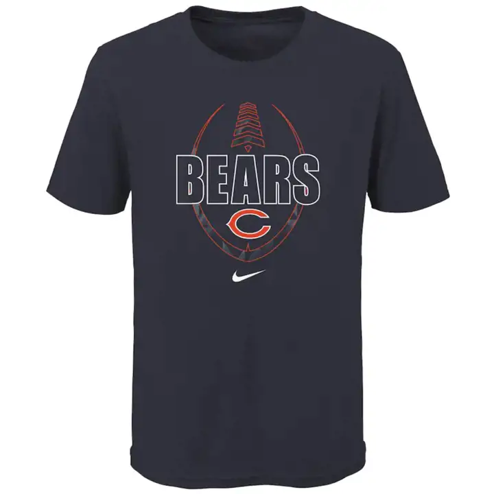 T-shirt icône Chicago Bears NFL pour tout-petit 20 marine
