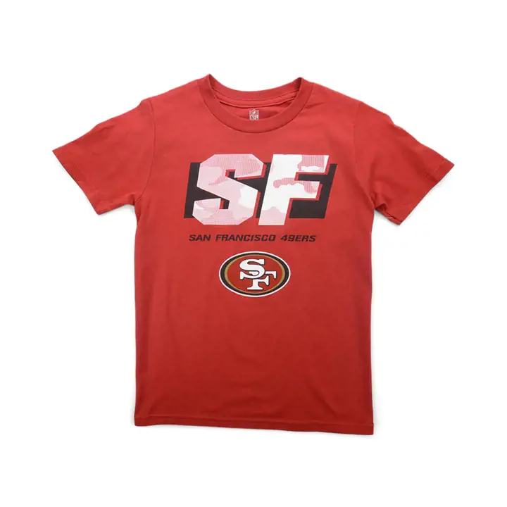San Francisco 49ers T-shirt Storm NFL Enfant 20 rouge