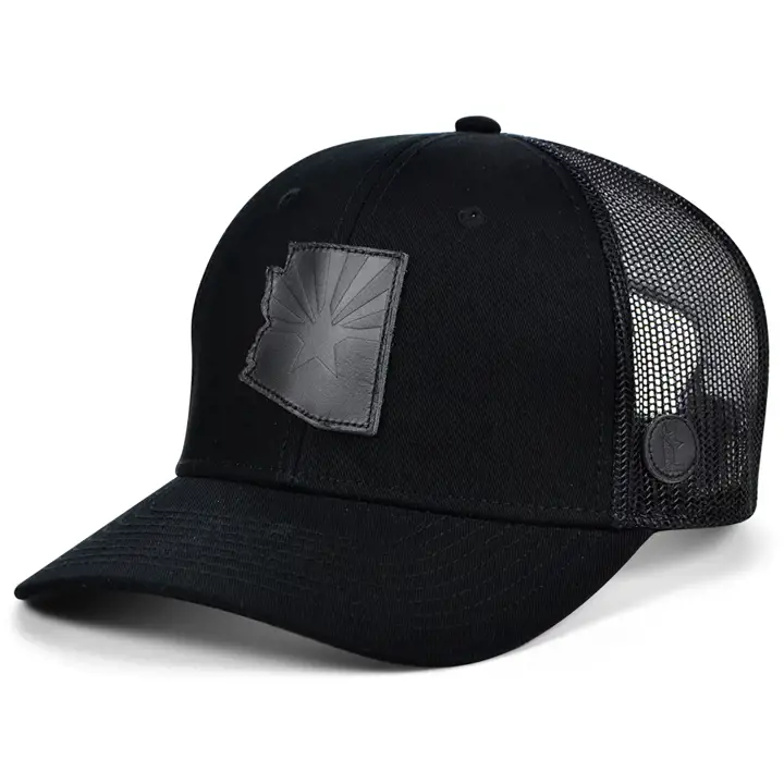 Local Crowns The Nightfall Casquette Trucker Incurvée ARIZONA noir/noir