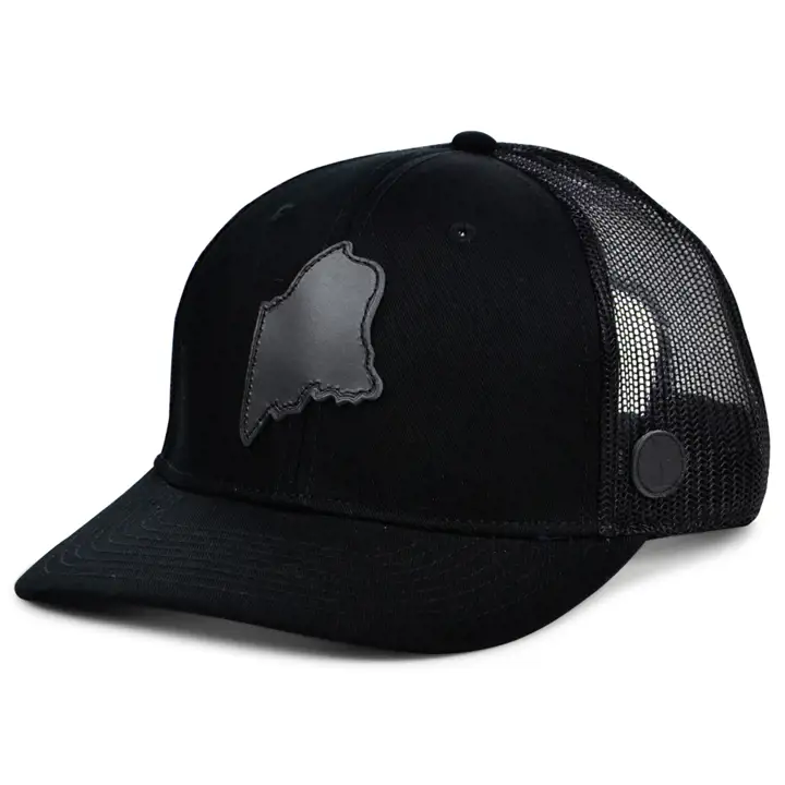Local Crowns The Nightfall Casquette Trucker Incurvée Maine noir/noir
