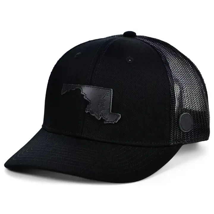 Local Crowns La casquette incurvée en maille The Nightfall MARYLAND blk/blk