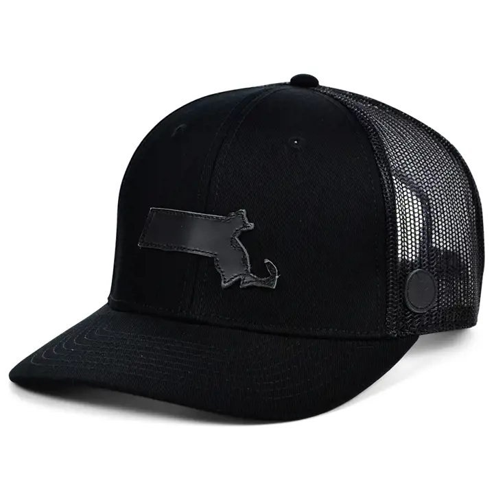 Local Crowns La Casquette Trucker Courbée Nightfall MASSACHUSETTS noire/
