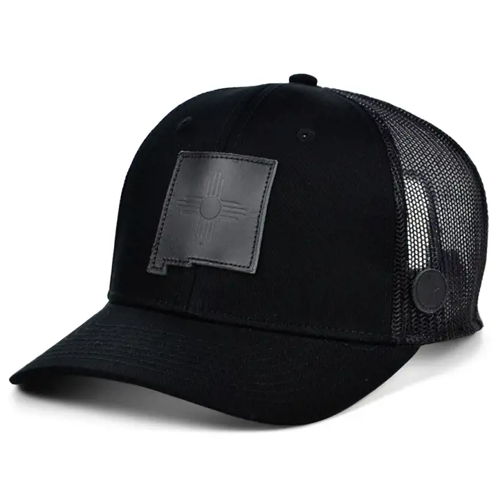 Local Crowns La casquette filet incurvée Nightfall NOUVEAU-MEXIQUE noire/noire