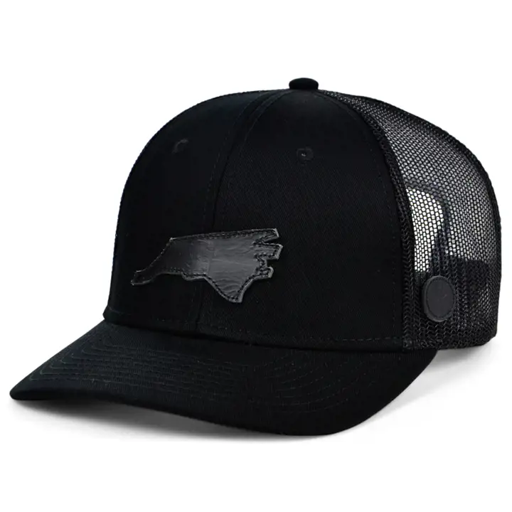 Local Crowns The Nightfall Casquette Trucker Incurvée Caroline du Nord noire
