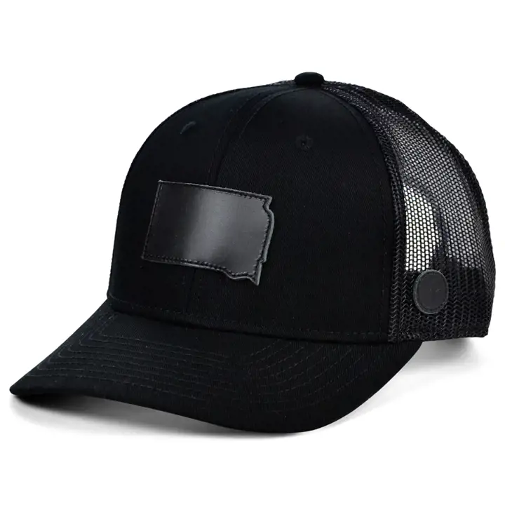 Local Crowns Casquette de routier incurvée Nightfall SOUTH DAKOTA noire/n