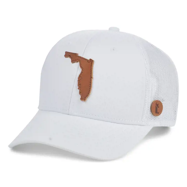 Local Crowns La casquette trucker incurvée Florida wht/wht