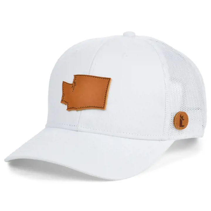 Local Crowns Casquette Courbée Trucker Washington blc/blc