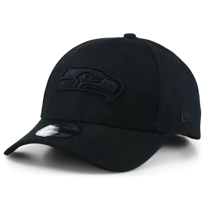 Seattle Seahawks NFL Noir/Noir 9FORTY Noir