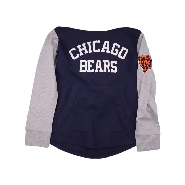 Chicago Bears NFL Youth Legend Lightweight Hoodie bleu marine