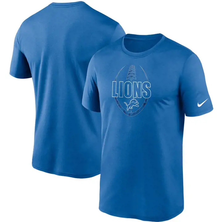 T-Shirt Icône de Football Américain Jeune NFL Detroit Lions 20 bleu