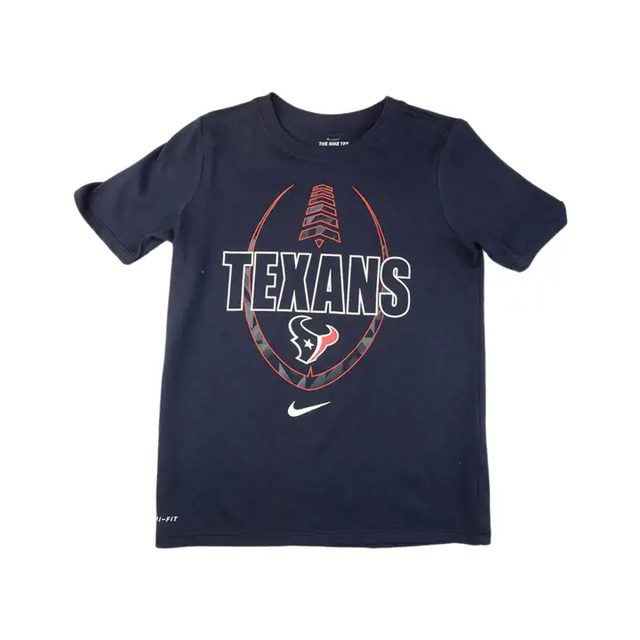 T-shirt marine icône football NFL pour jeunes Houston Texans 20