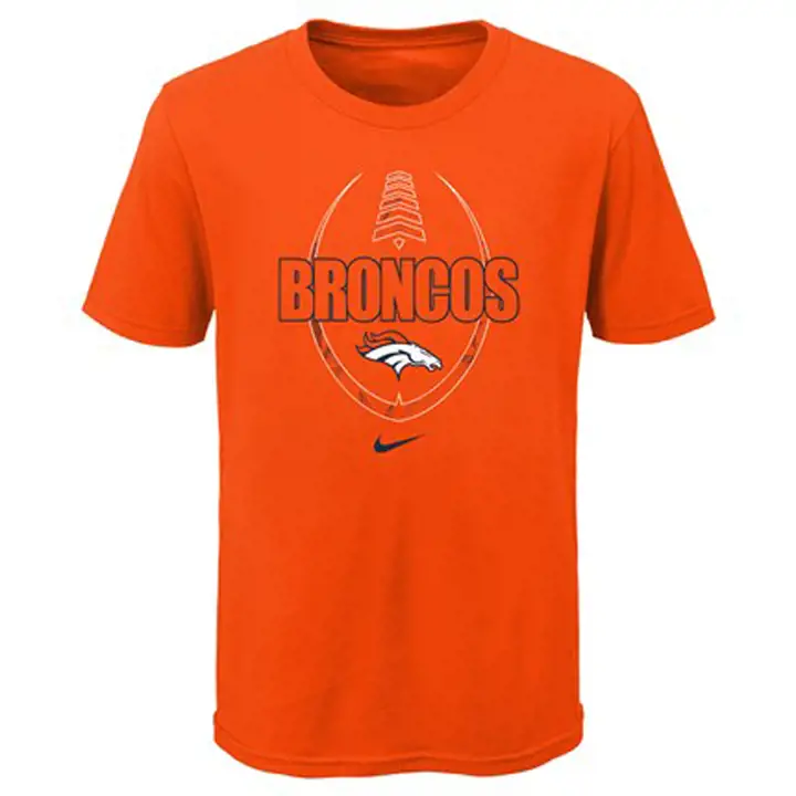 T-shirt iconique de football américain NFL pour jeune de l'équipe des Broncos de Denver 20 org