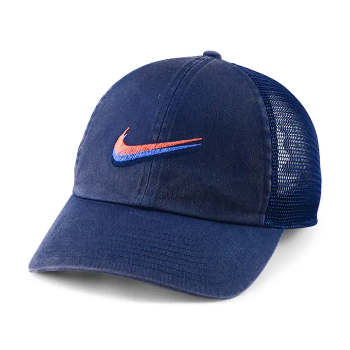 NIKE U CASQUETTE COURBÉE TRUCKER H86 SWOOSH Obsid/Rainbow