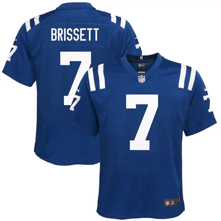Maillot de football américain NFL enfant Indianapolis Colts Brissett rbl