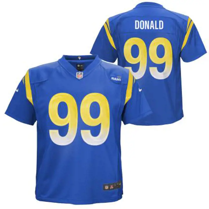 Maillot de match NFL Los Angeles Rams pour enfant Donald rbl