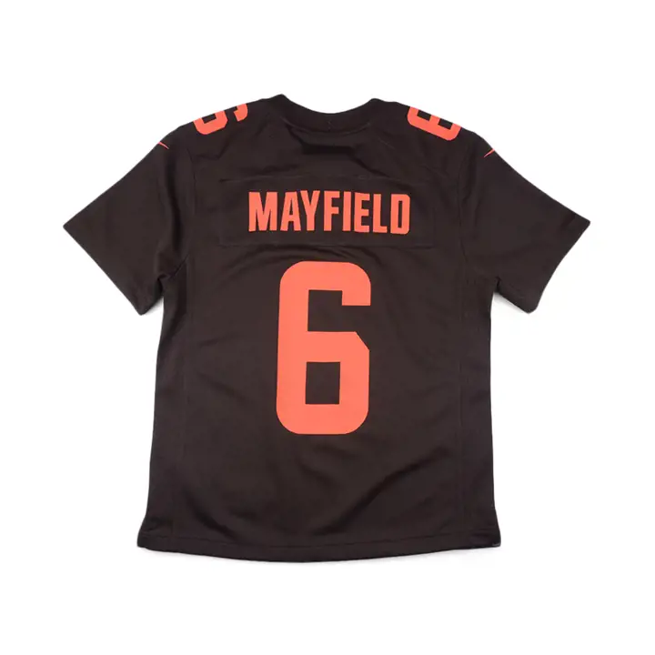 Maillot de match NFL pour jeune Cleveland Browns Mayfield