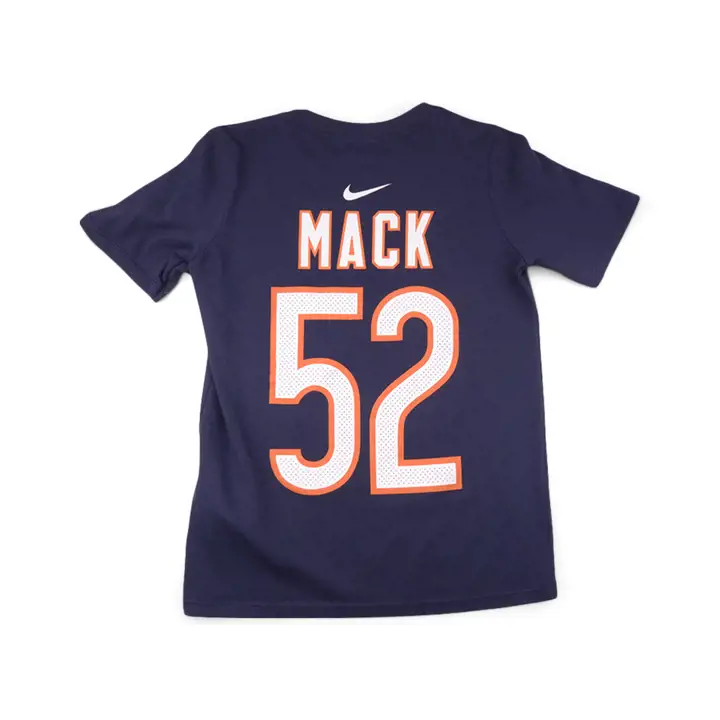T-shirt NFL Chicago Bears Jeunesse Fierté Logo N&N Mack bleu marine