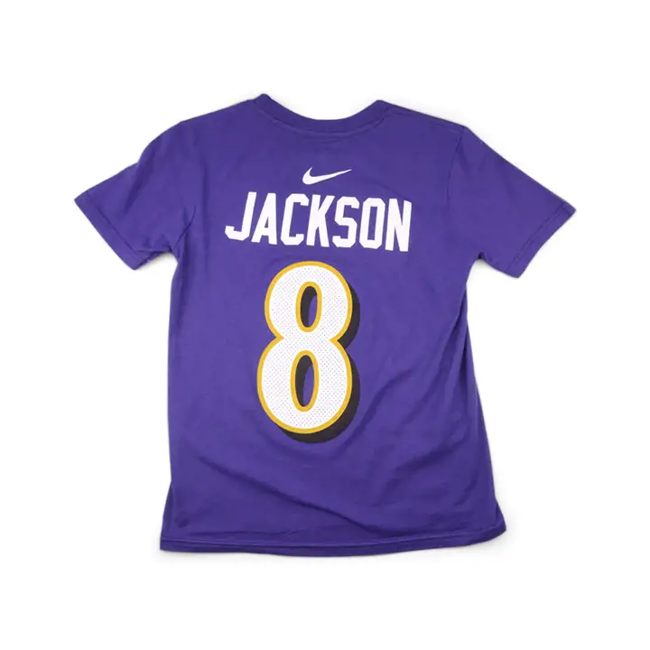 T-shirt Baltimore Ravens NFL pour enfant - Motif logo N&N - Jackson