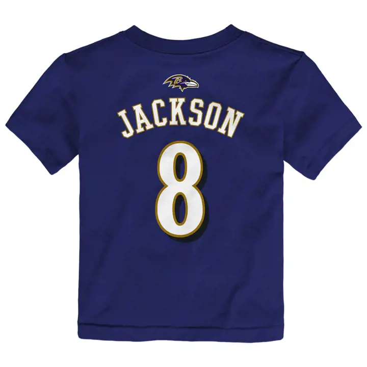 T-shirt NFL Baltimore Ravens Toddler Mainliner Player Jackson