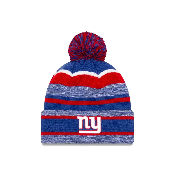 New York Giants NFL NE Bonnet tricoté chiné RBL