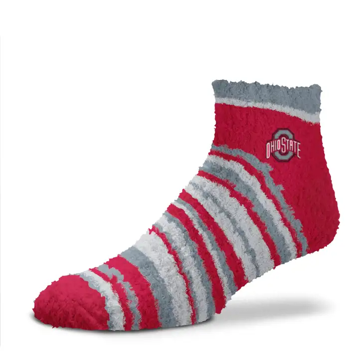 Ohio State Buckeyes NCAA Muchas Rayas Sleepsoft rouge/gris/blanc