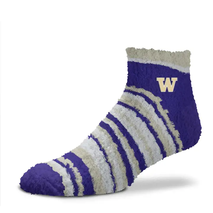 Washington Huskies NCAA Muchas Rayas Sleepsoft pur/gl/wht