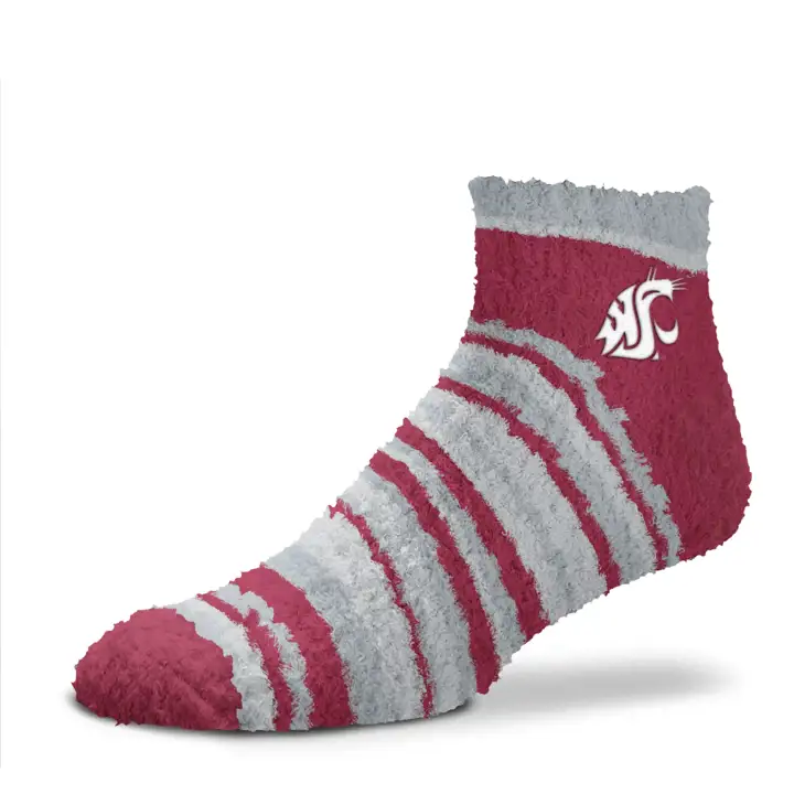 Cougars de l'État de Washington NCAA Muchas Rayas Sleepsoft rouge/gris