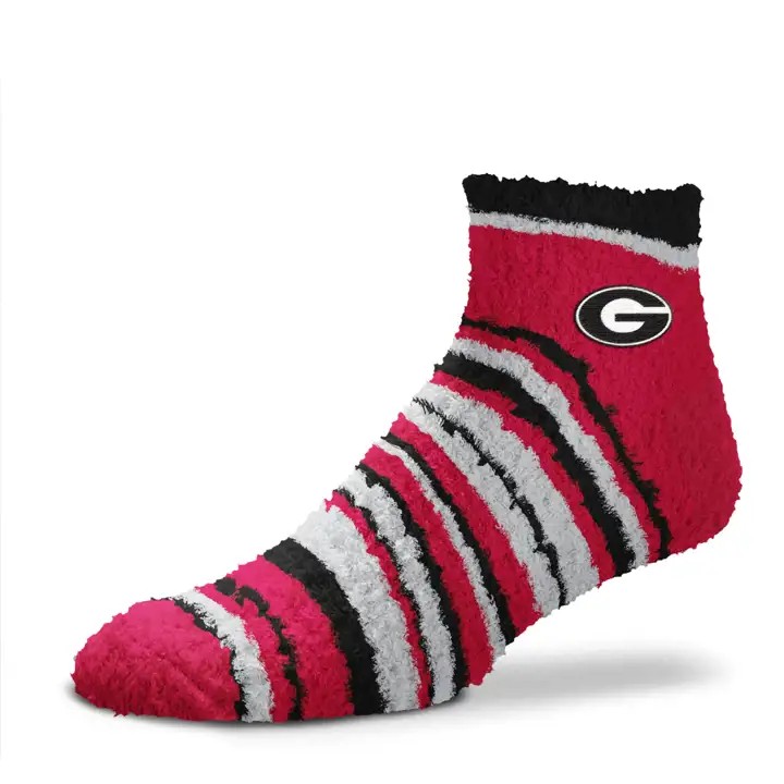 Georgia Bulldogs NCAA Muchas Rayas Sleepsoft rouge/noir/blanc
