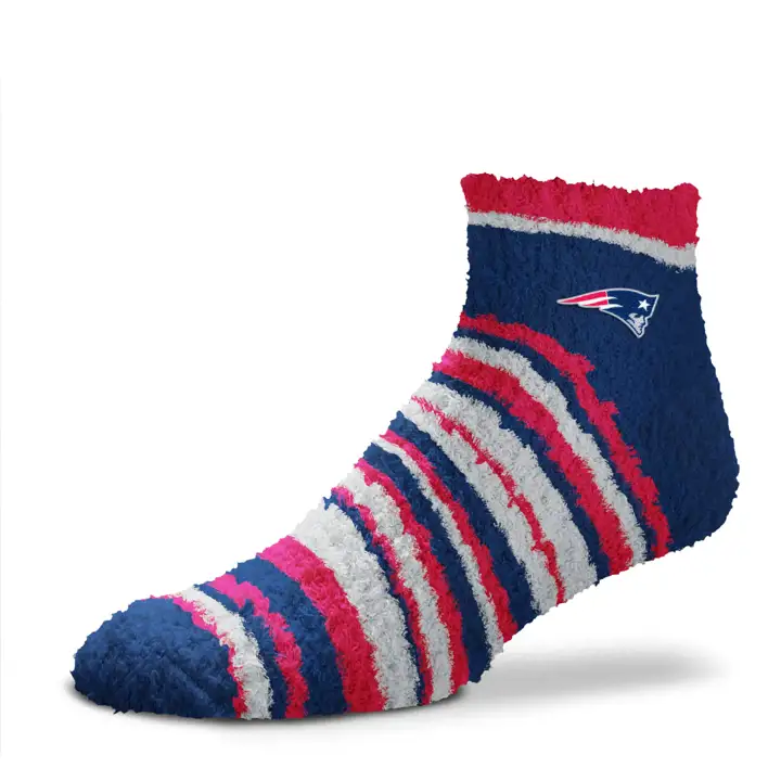 New England Patriots NFL Muchas Rayas Sleepsoft marine/rouge/blanc