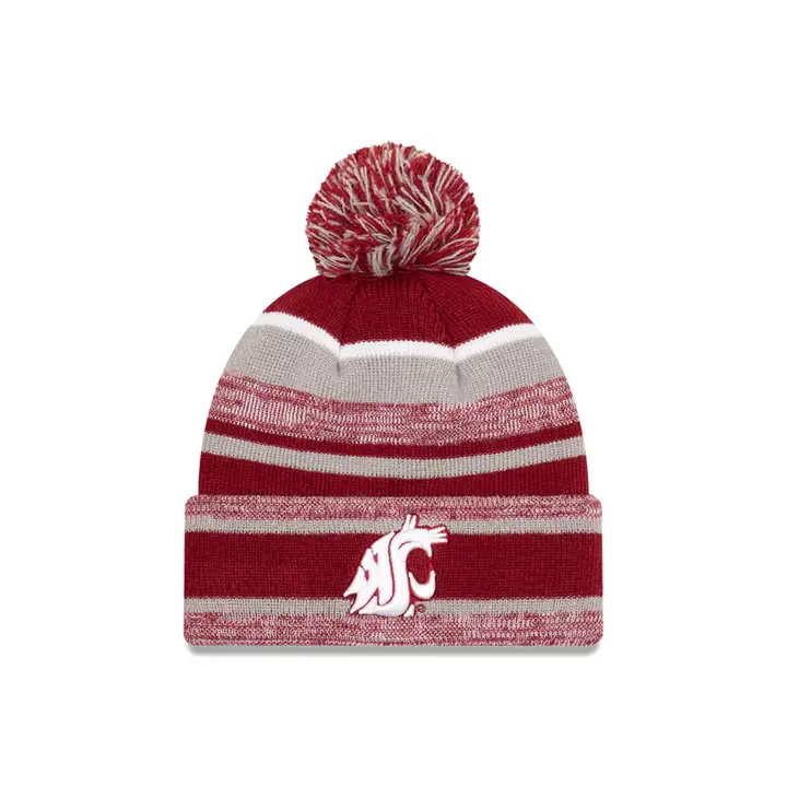 Washington State Cougars NCAA NE Marled MB Knit CRIM