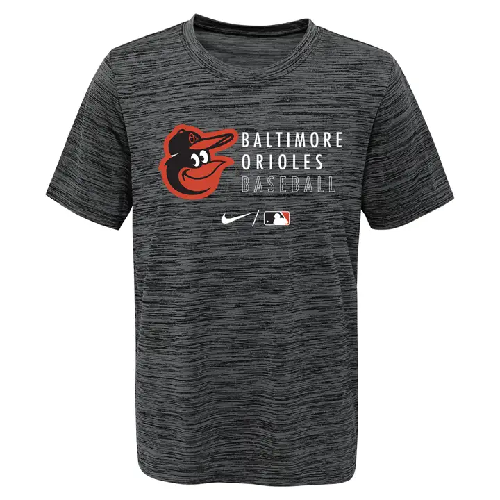 T-shirt Baltimore Orioles MLB Youth Velocity 21 BLK
