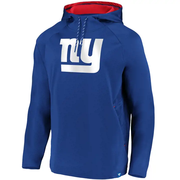 NEW YORK GIANTS NFL Sweat à capuche en relief Defender 20 bleu
