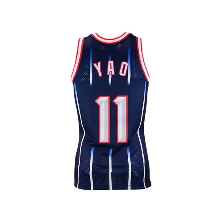 Houston Rockets NBA HWC Maillot Swingman Joueur Ming marine