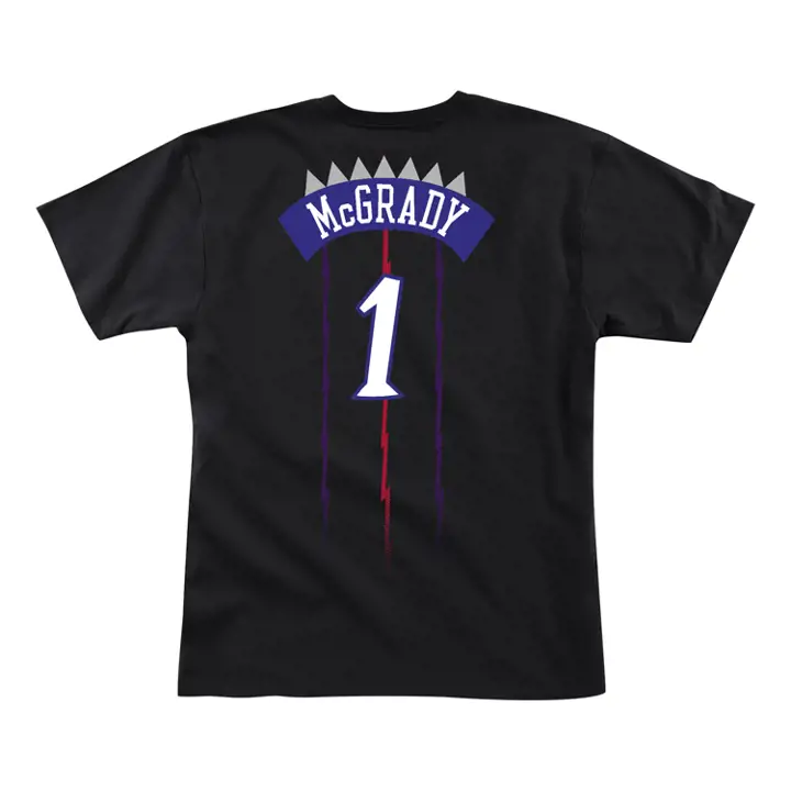 T-shirt Joueur RAPTORS NBA Reload Tracy McGrady NOIR