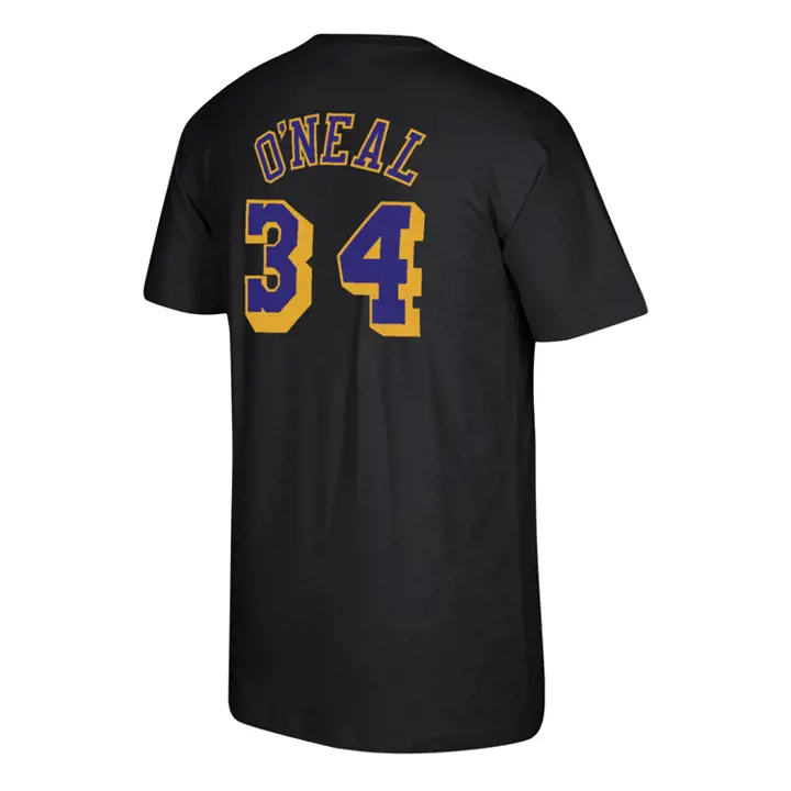 T-shirt LAKERS NBA Reload Shaquille O'Neal NOIR